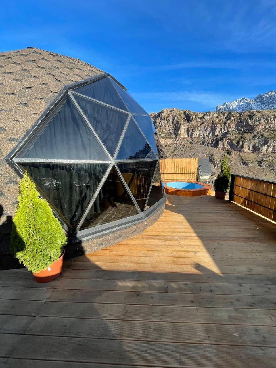 Vila Gabua Glamping Stepancminda Exteriér fotografie