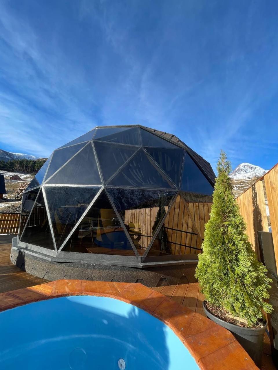 Vila Gabua Glamping Stepancminda Exteriér fotografie