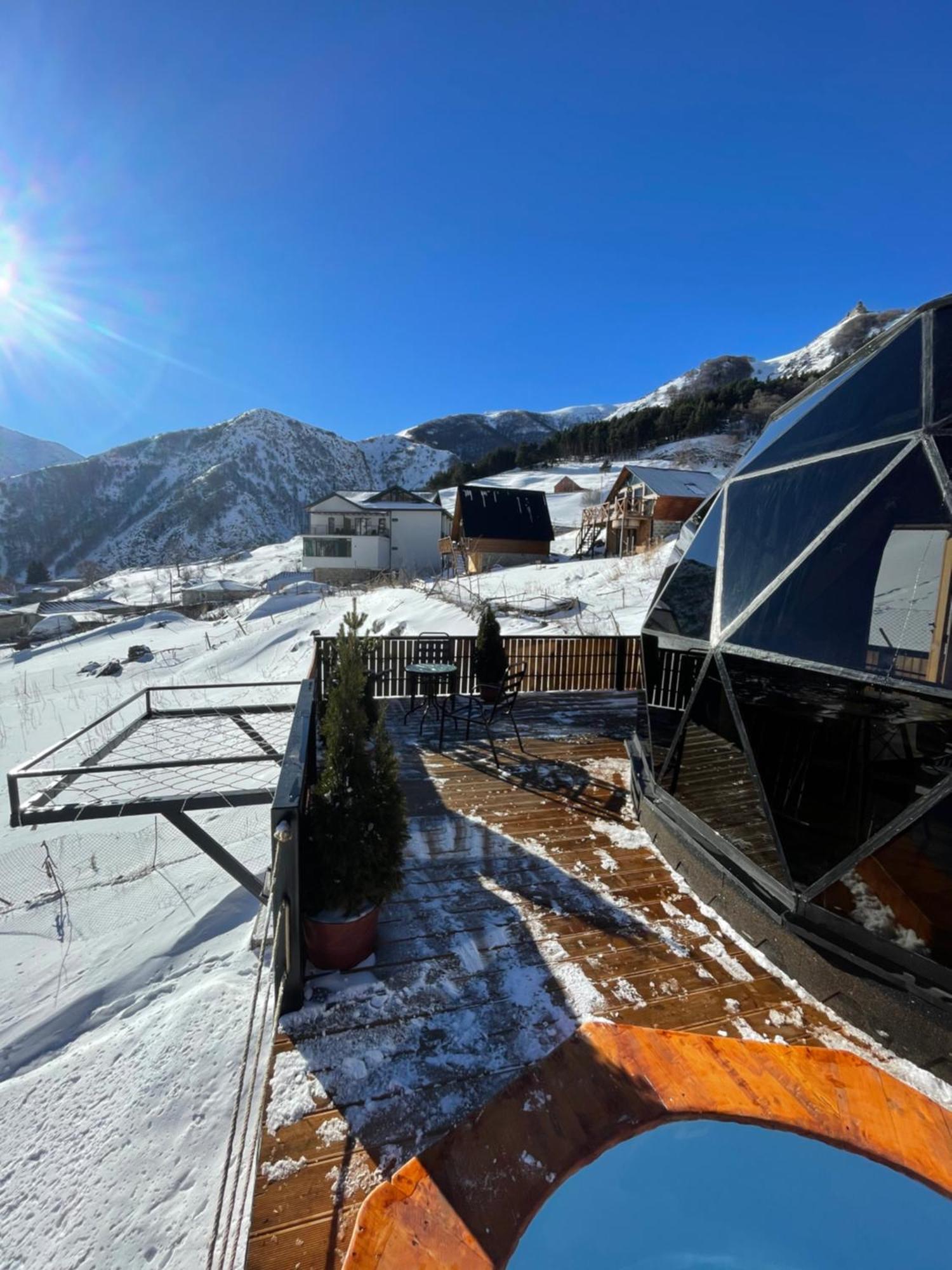 Vila Gabua Glamping Stepancminda Exteriér fotografie